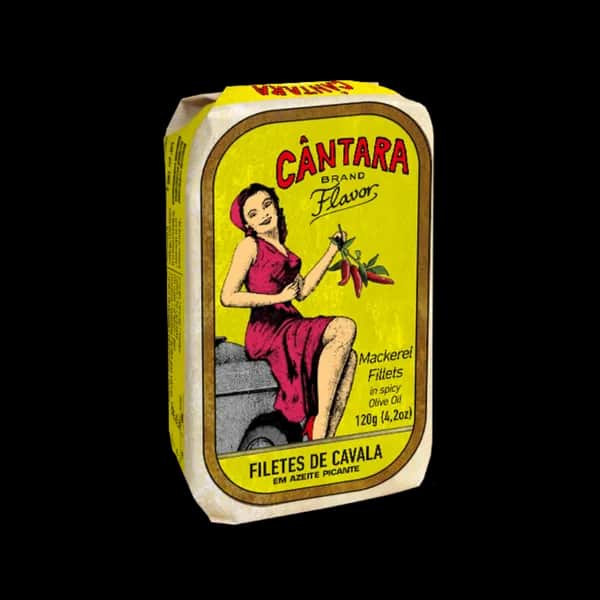 Cantara Makrelenfilet in Pikantem Olivenöl 120g