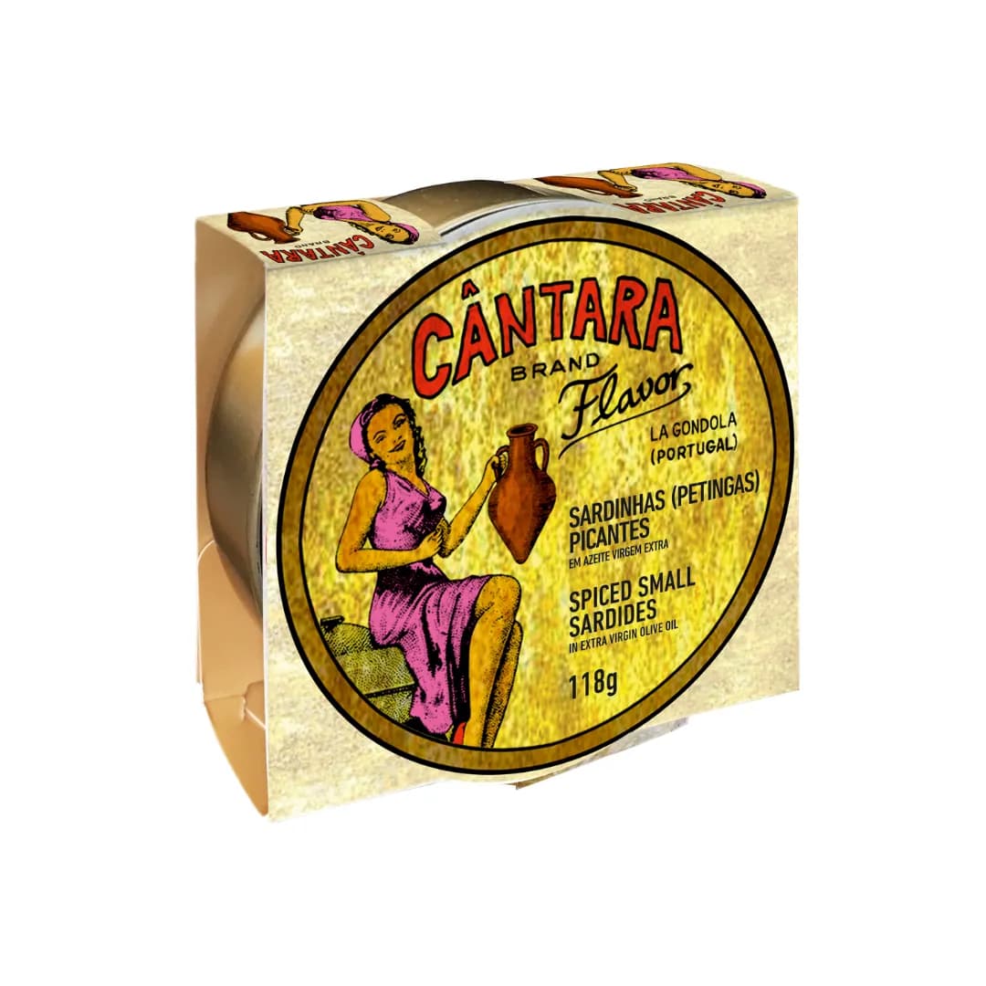 Cantara pikante Minisardinen 118g