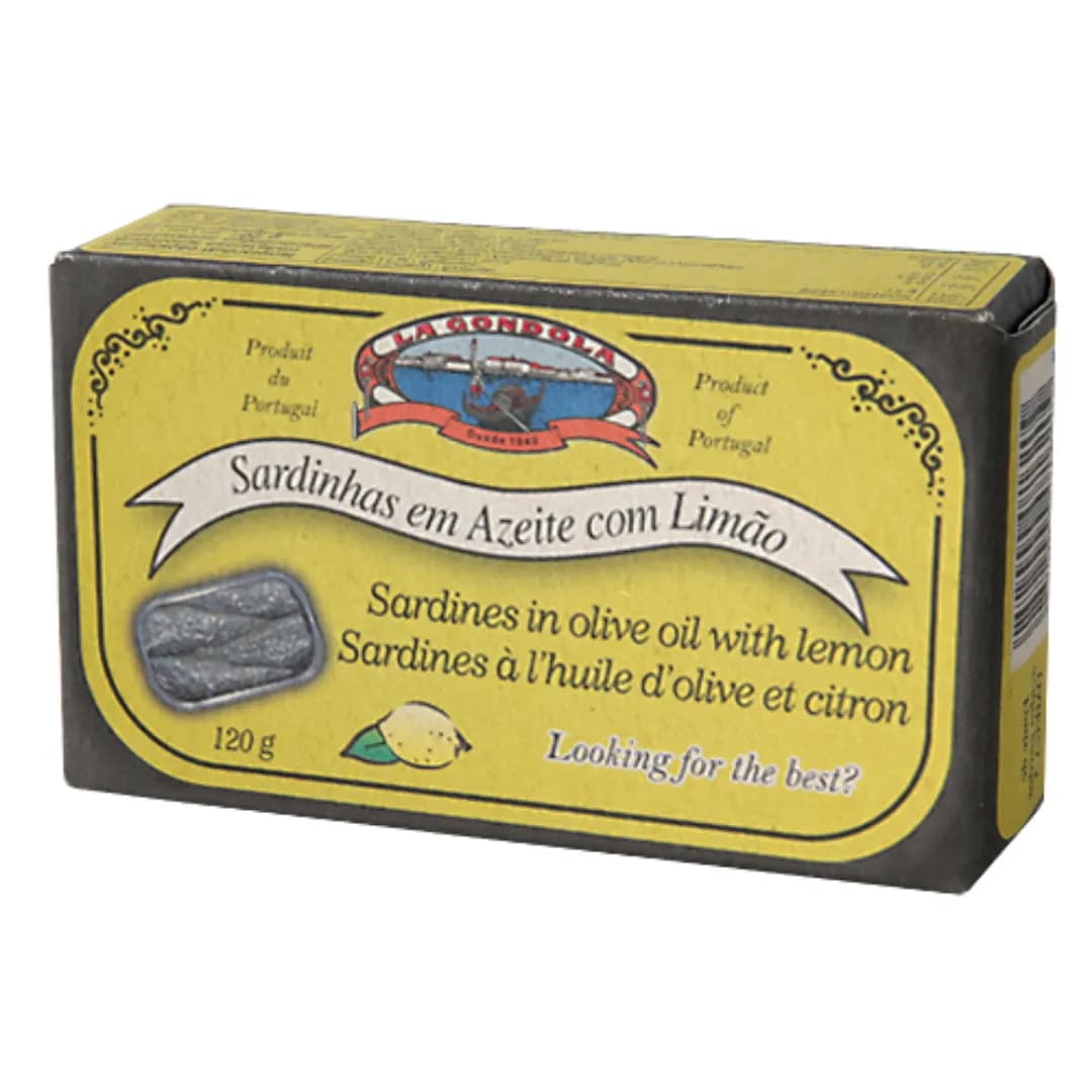 La Gondola Sardinen in Olivenöl & Zitrone 120g