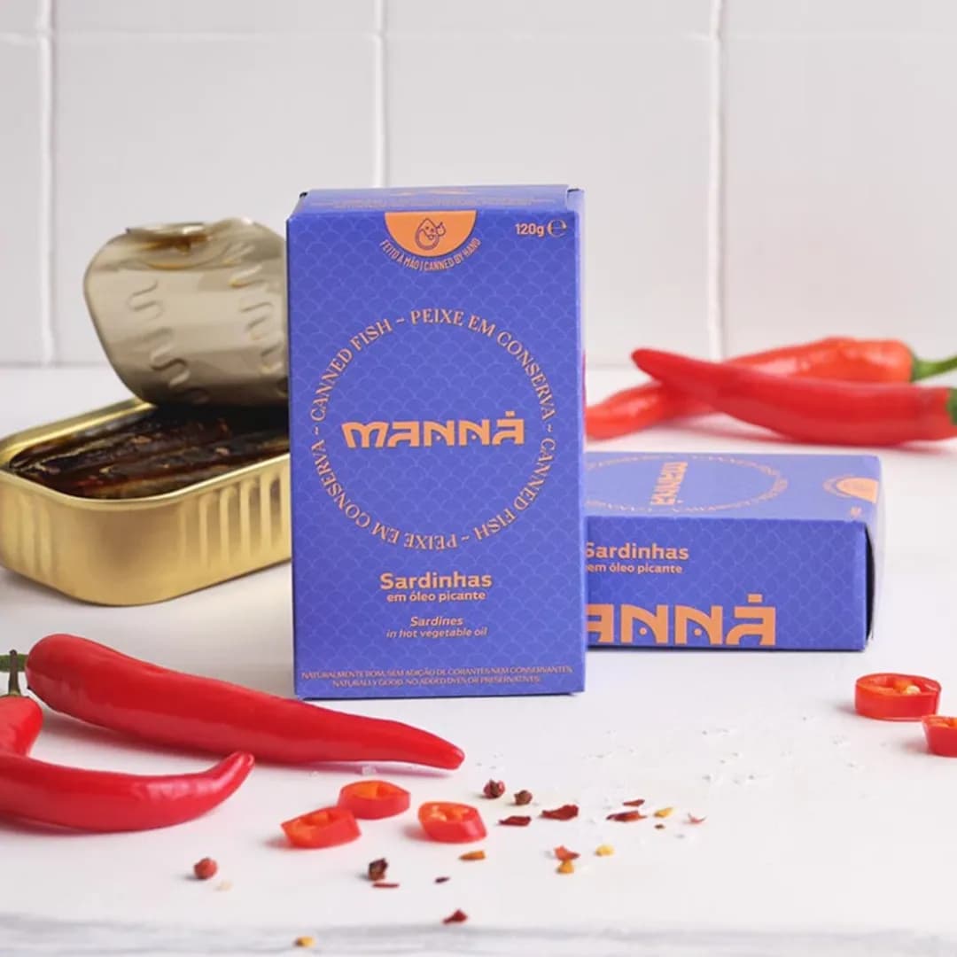 Manná Pikante Sardinen in Pflanzenöl 120g