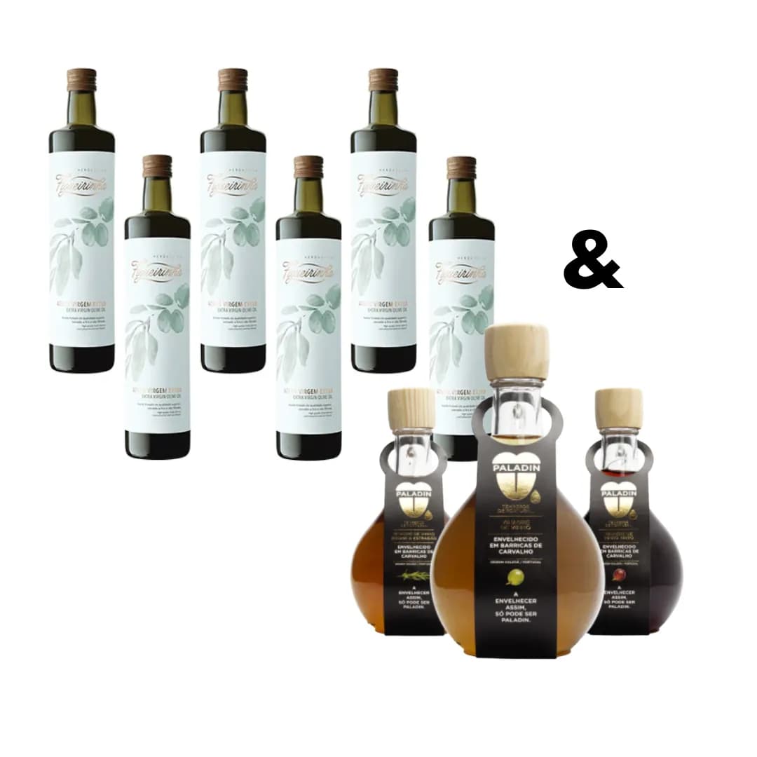 6 x 0,75L - Figueirinha Olivenöl + 3x Weinessig
