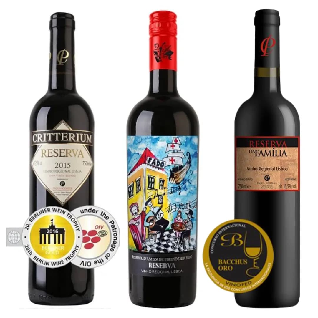 3x Lissabon Tinto á 0,75l - Weinpaket
