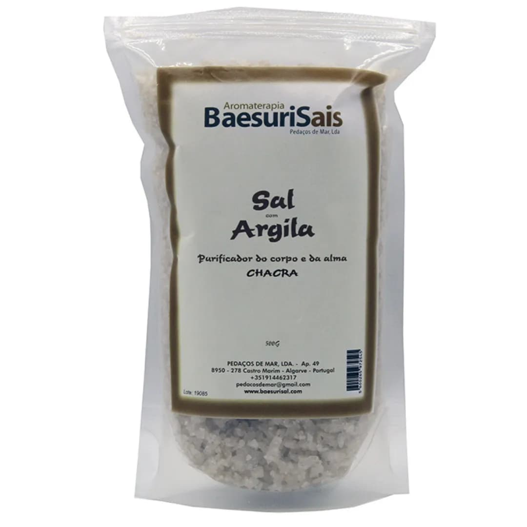 Basisches Badesalz mit Tonerde. 500g